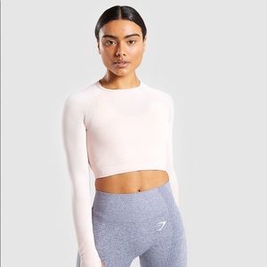 Gymshark vital seamless long sleeve crop top